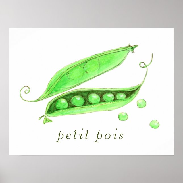 Petit Pois Poster (Frente)