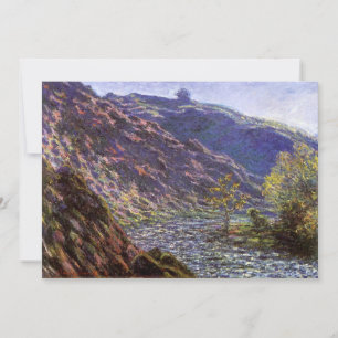 Petite Creuse, Luz do Sol por Claude Monet