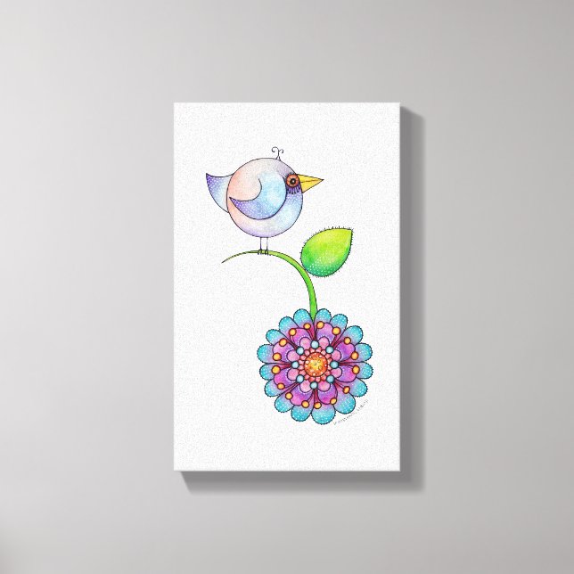 "Petitsa" a canvas das aves (Frente)