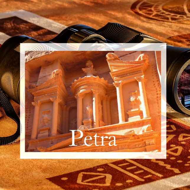 Petra, cartão postal Jordan (Criador carregado)