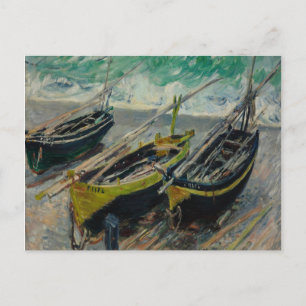 Petróleo Na Canvas Artística Claude Monet Cartão P