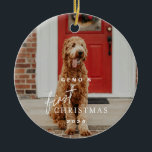 Pets Primeiro Ornamento de Natal<br><div class="desc">Pets Primeiro Ornamento de Natal</div>