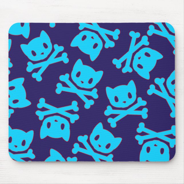 Petsami Mousepad azul preguiçoso (Frente)