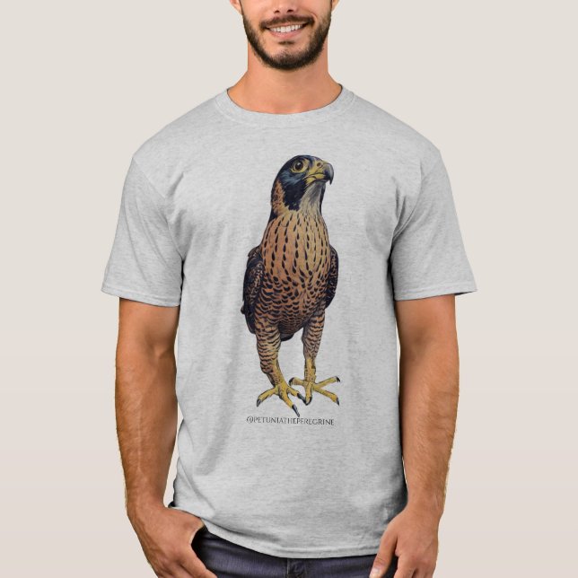 Petunia the Peregrine Falcon T-Shirt (Frente)