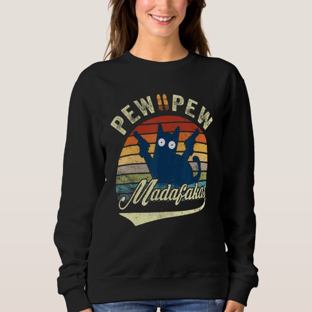 Pew Madafakas Cats Tops Summer Vestis Pijama Pew (Frente)