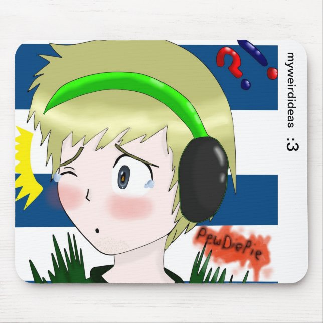 PewDiePie Mousepad (Frente)