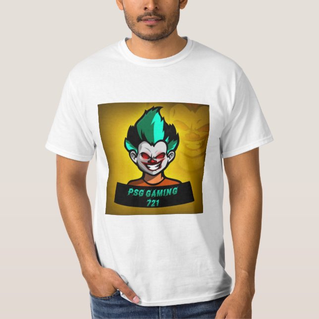 pg impressão de jogos T-shirt (Frente)