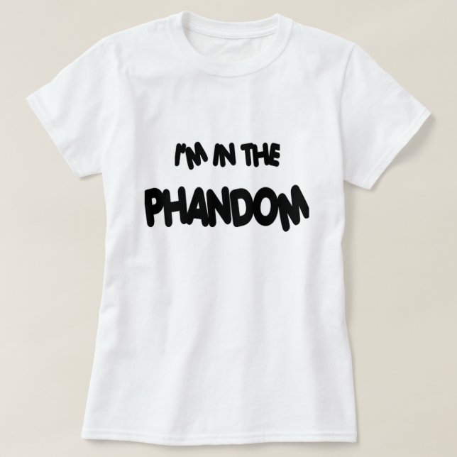 Phandom- Dan e t-shirt de Phil (Frente do Design)