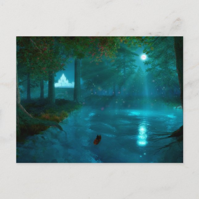 Phantastes: Cartão Postal do Palácio das Fadas (Frente)