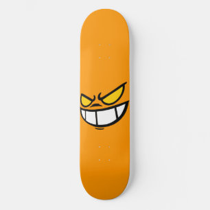 Phantom Smile™ Deck de Skate Orange Claro
