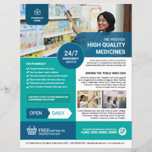 Pharmacy Flyer Modelo