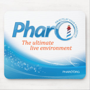Pharo Mousepad "onda azul "