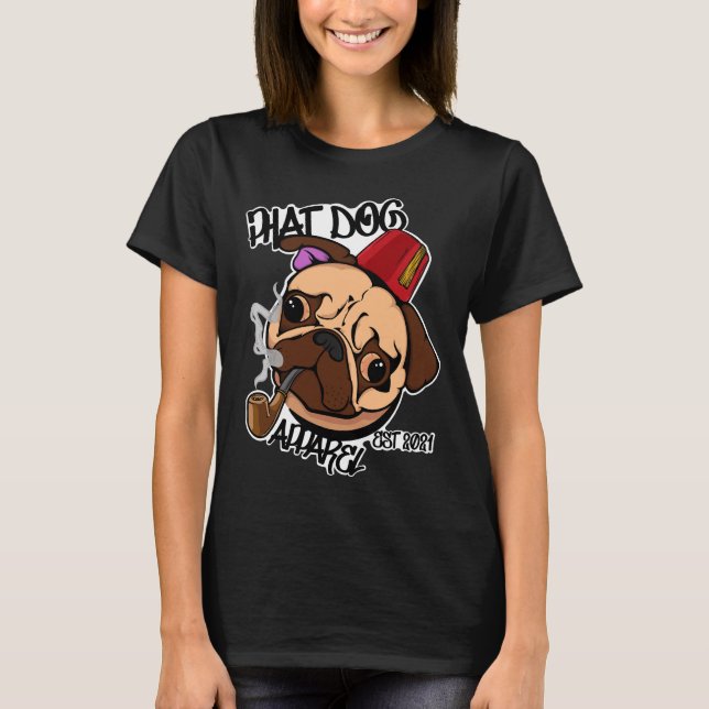 Phat Pug Classic T-Shirt 251 (Frente)