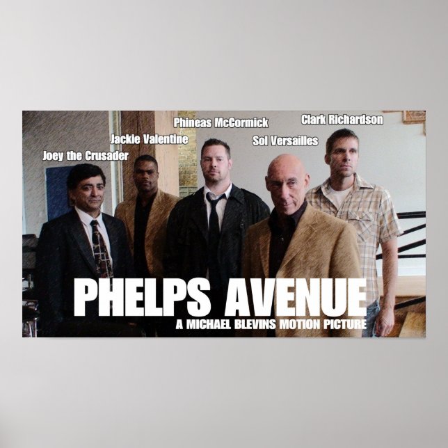 Phelps Avenue Group Poster (Frente)