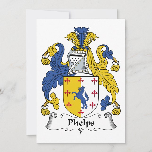Phelps Family Crest (Frente)