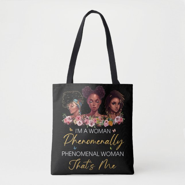 Phenomenal Mulher Tote Bag (Frente)