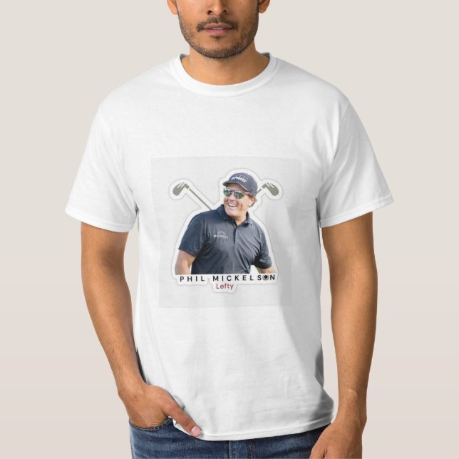 phil mickelson t-shirt (Frente)