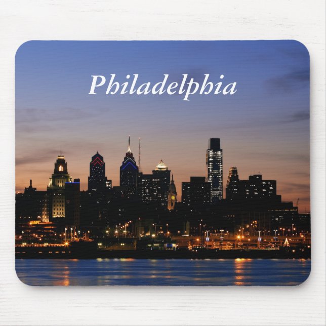 Philadelphfia em Mousepad crepuscular (Frente)