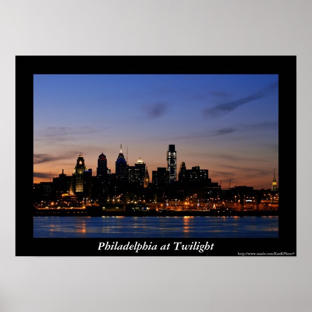 Philadelphia Twilight Poster (Frente)