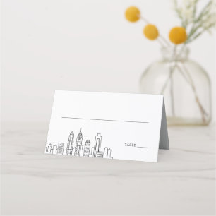 Philadelphia Wedding   Colocar Cartões de Nome de 