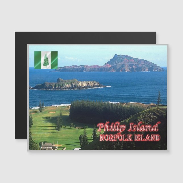 Philip Island - Norfolk Island - (Frente/Verso)
