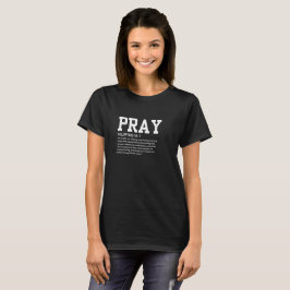 Philippians 4:6-7 Camiseta para mulheres