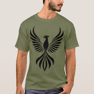 Phoenix Ascend: Design de camiseta Silhuette Majes