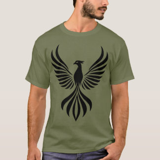 Phoenix Ascend: Design de camiseta Silhuette Majes