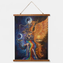 Phoenix Balance Spiritual Wall Tapestry