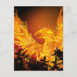 Phoenix no cartão postal de voo