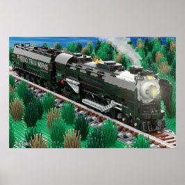 Phoenix Train Works Northern 4-8-4 Poster
