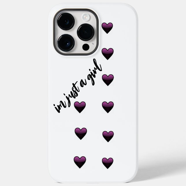 phone case-mate Im just a girl  (Verso)