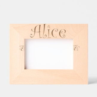 Photo frame Alice trendy first name