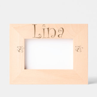 Photo frame Lina trendy first name