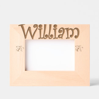 Photo frame William trendy first name