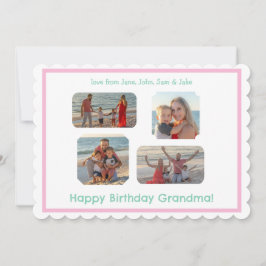 PHOTO PHOTO de Borda Rosa