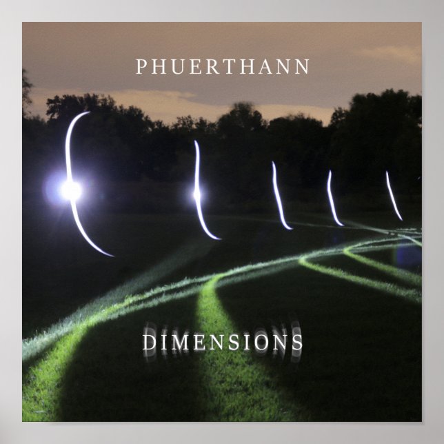 Phuerthan "Dimensions" - Poster de Arte do Álbum O (Frente)