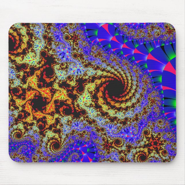 "Physchedelic sonha" o impressão Mousepad da arte (Frente)