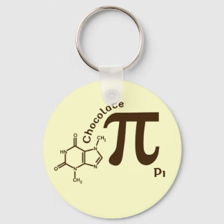 Pi Day Chocolate Pi Chaveiro