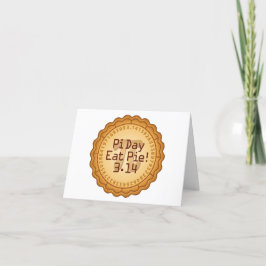 Pi Day, Coma Pie! Convite