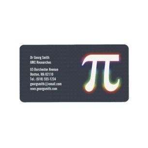 Pi - Etiqueta do cientista