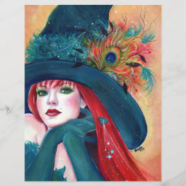 Pia Dora Halloween Flyers por Renee