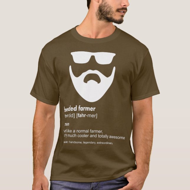 Piada de cultivo da camisa da barba de camisa (Frente)