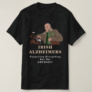 Piada irlandesa de Alzheimer Rua irlandesa. Camisa
