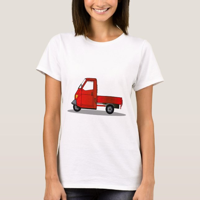 Piaggio Ape Womens T-Shirt (Frente)