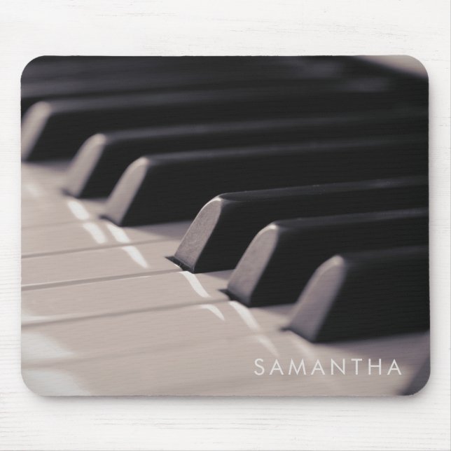 Piano Keys Musical Office Mouse Pad (Frente)