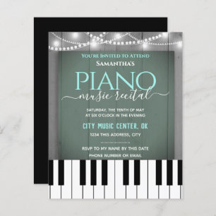 Piano Music Considerando Formal Convite
