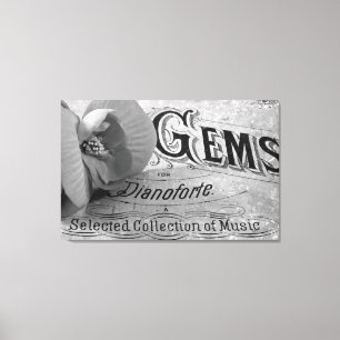 Pianoforte Gems E Begonia Blossom Canvas