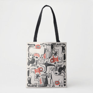 Picasso's Menagerie Tote Bag
