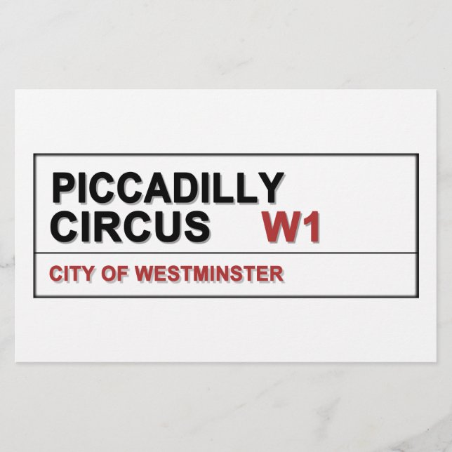 Piccadilly Circus London (Frente)